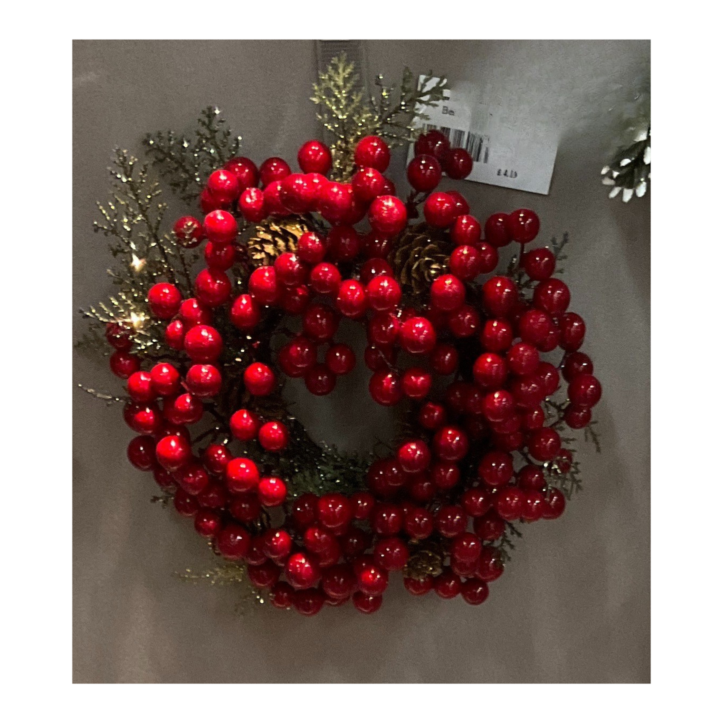 Cedar & Berry Candle Ring 8Cm