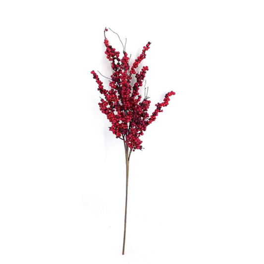 Red Berry Stem 28 inch Party Perfetto