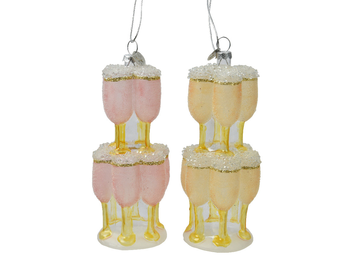 Hanging Champagne Glass