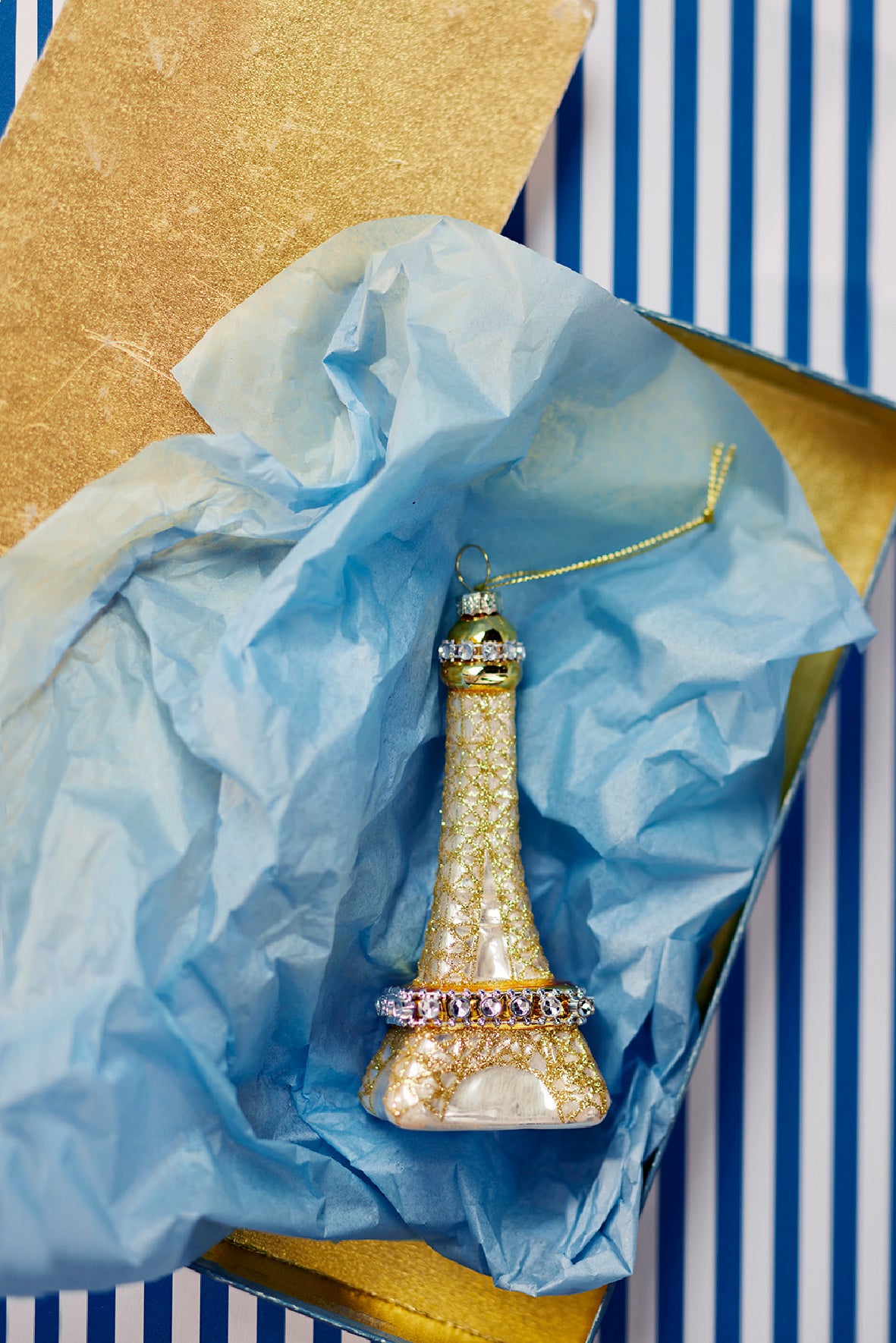 Hanging Eiffel Tower Ornament
