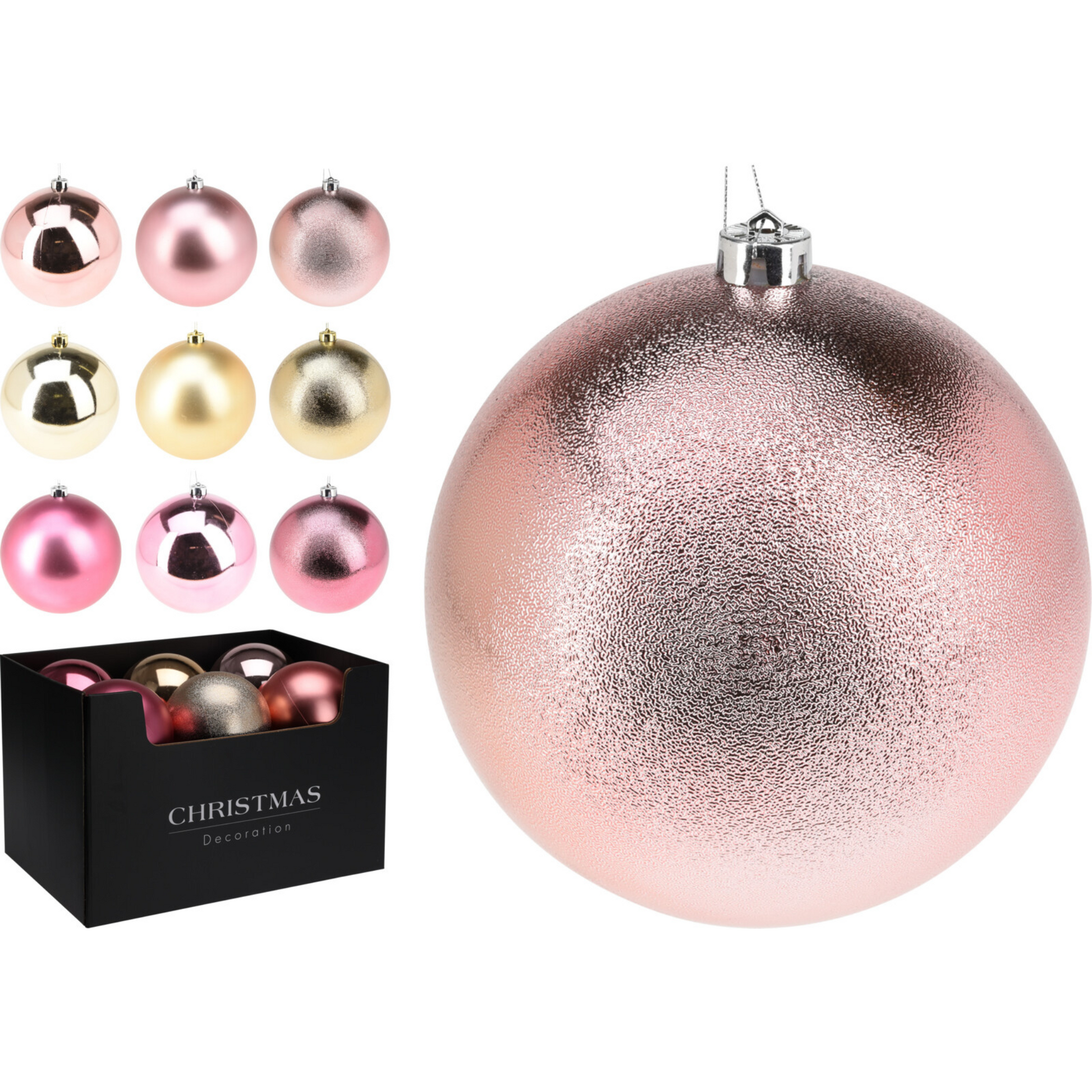 Mixed Color Xmas Bauble PartyPerfetto