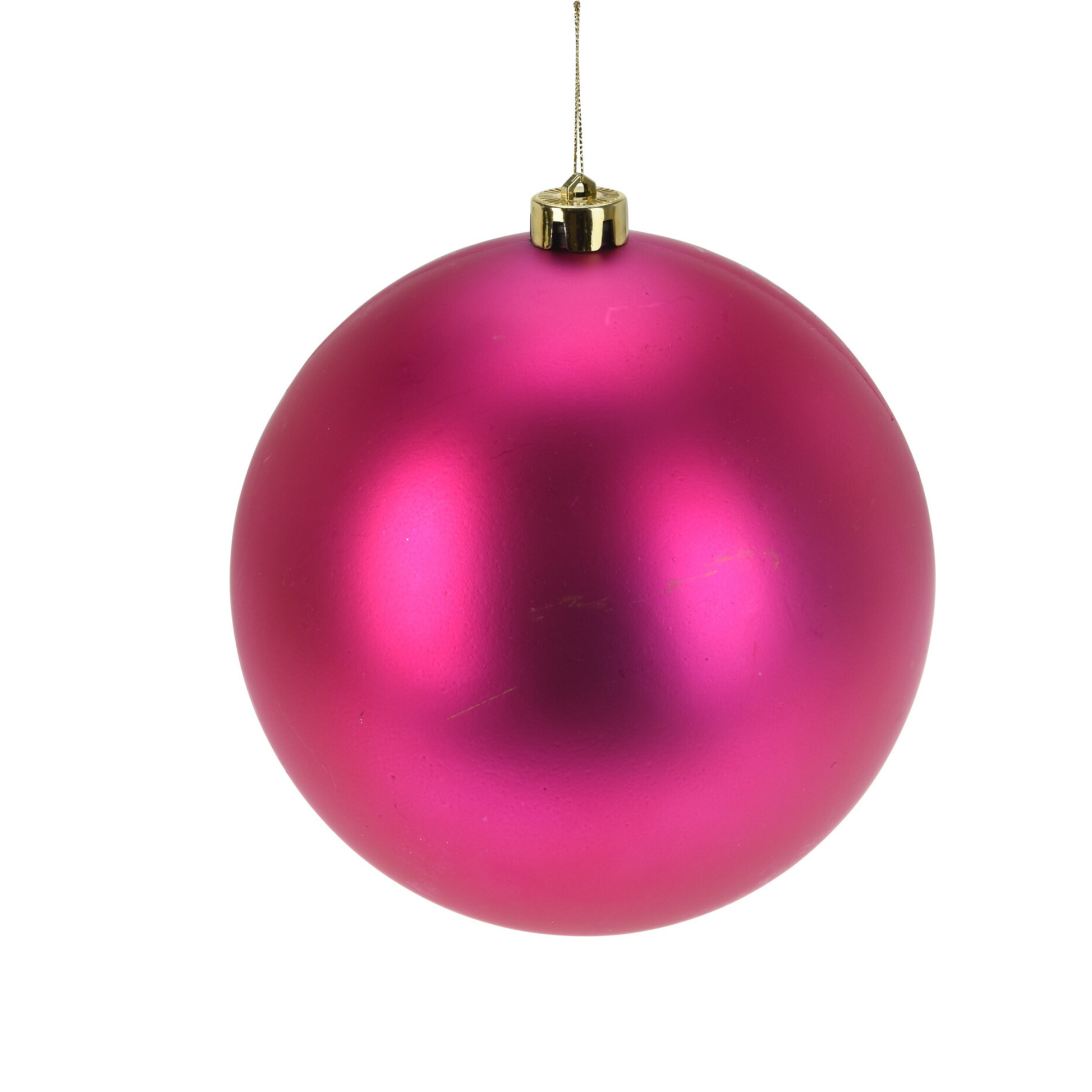 Magenta Xmas Bauble PartyPerfetto
