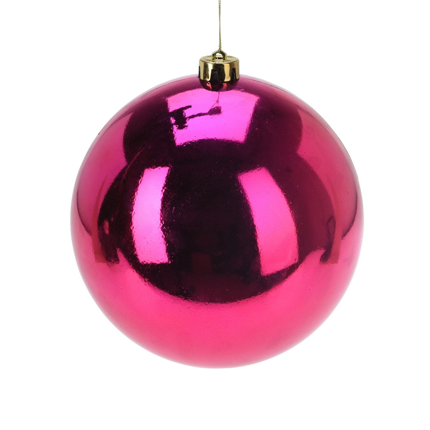 Magenta Xmas Bauble PartyPerfetto