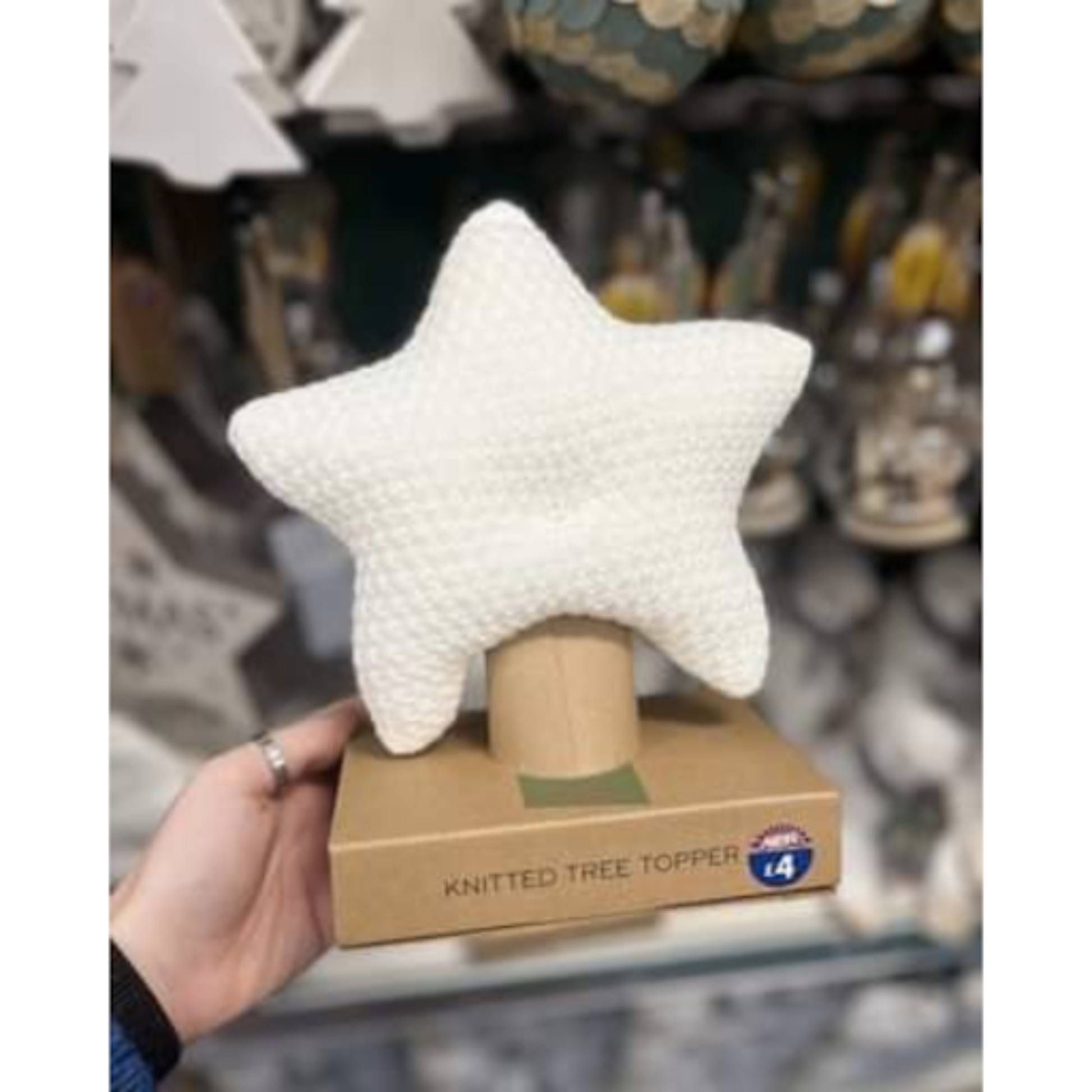 Woolen Knitted Star PartyPerfetto