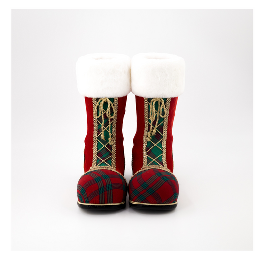 Traditional Red Boots PartyPerfetto