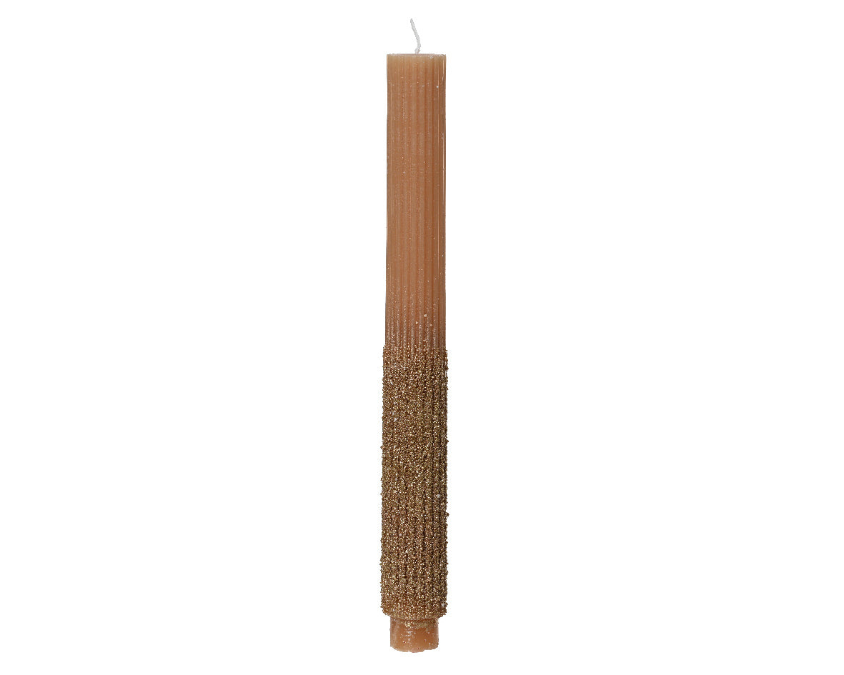 Glitter Wax Dinner candle