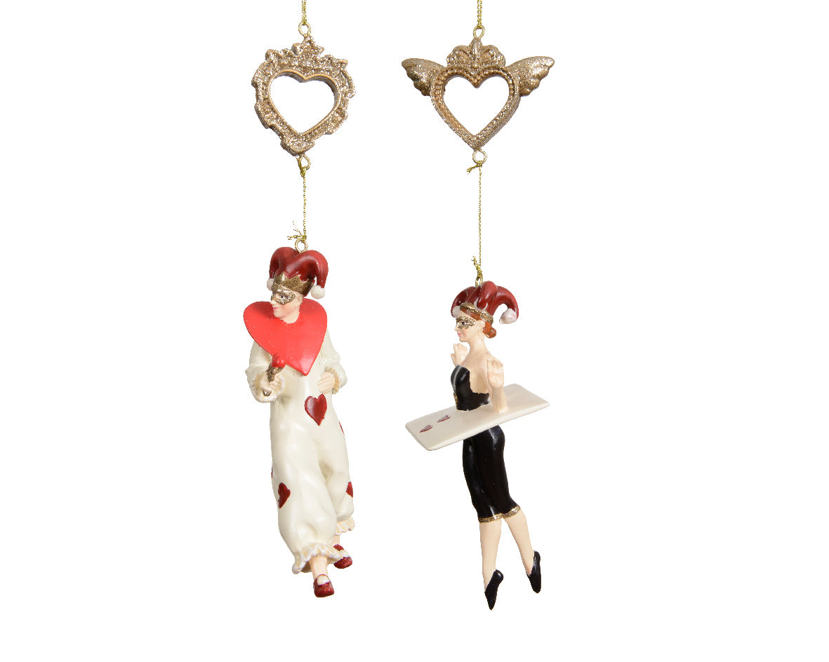 Hanging Figure Ornament Pack of 2