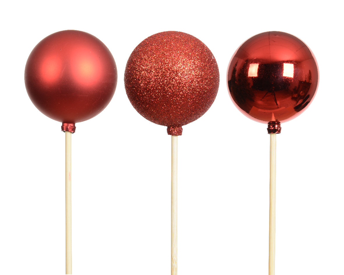 Bauble bunch with Stick attached