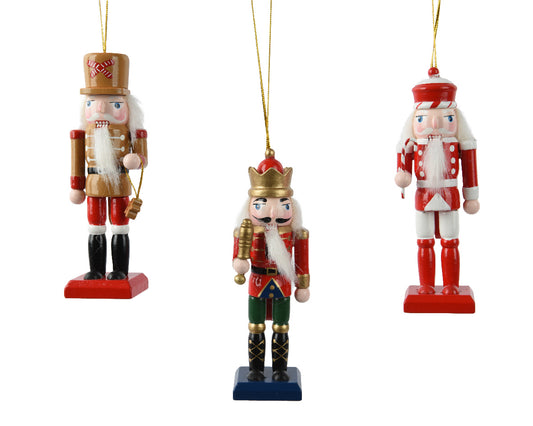 Pinewood Nutcracker Ornaments Pack of 1