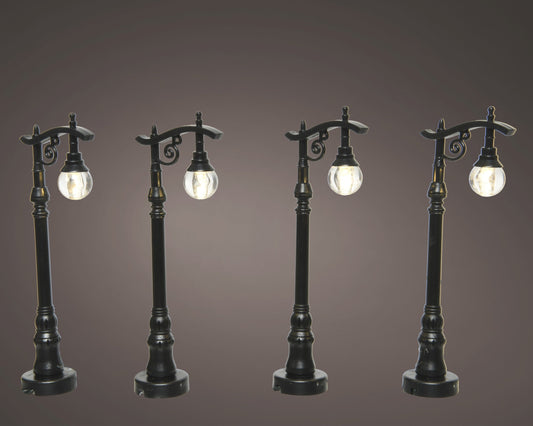 LED Lantern Street Light SET OF 4 Party Perfetto