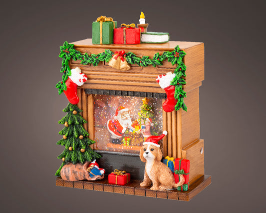 LED Water Spinner  Fireplace