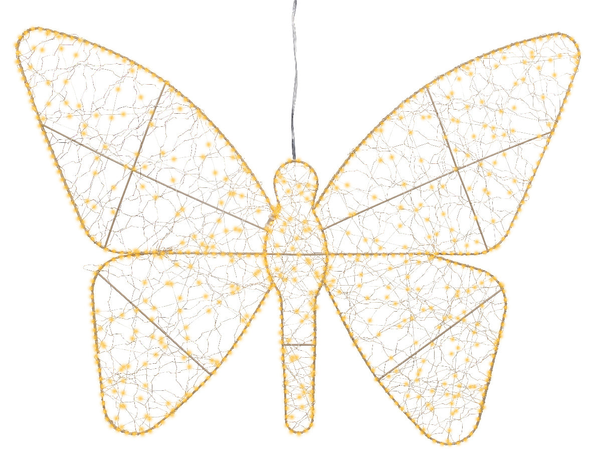 Micro LED Butterfly (Gold)