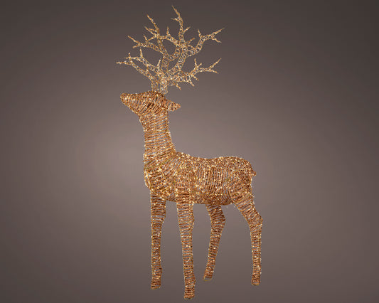 Large LED Reindeer Stag (H .180cm)