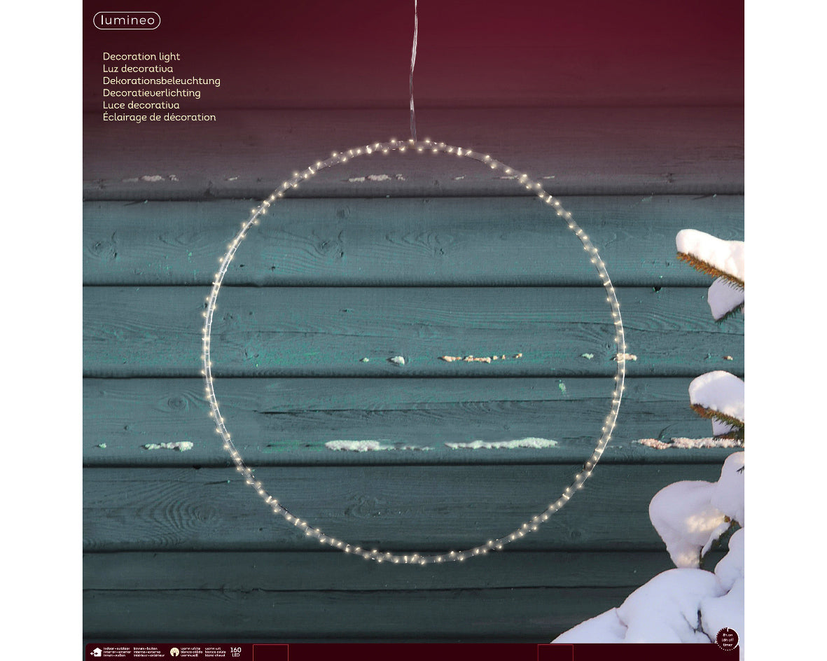 Micro LED Acryl circle frame light