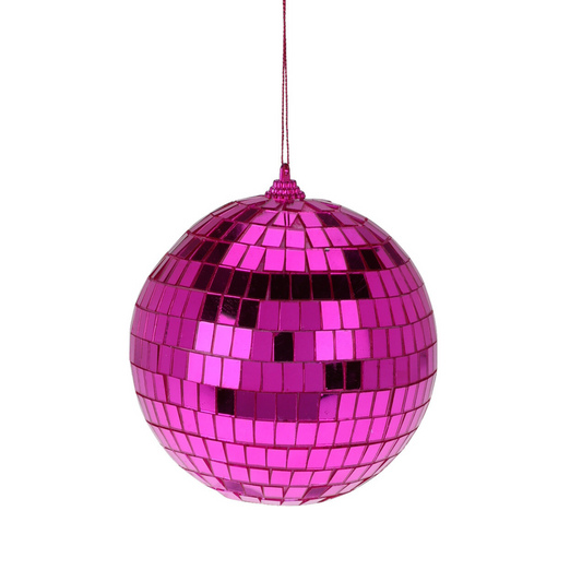 Pink Shade Mirror Bauble (Big) PartyPerfetto