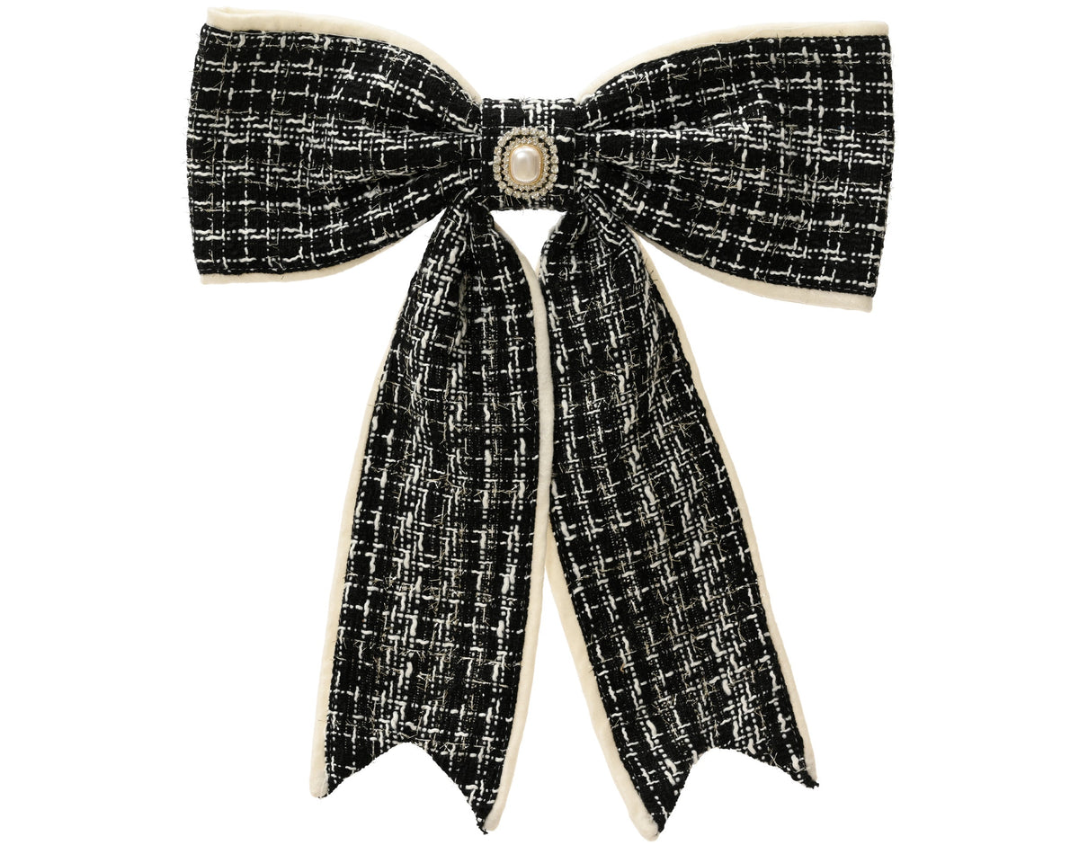 Bow with Hanger Strass Stone H.40cm Party Perfetto