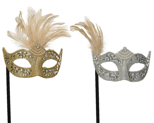 Mask  with Feather ( Pack of 2 )