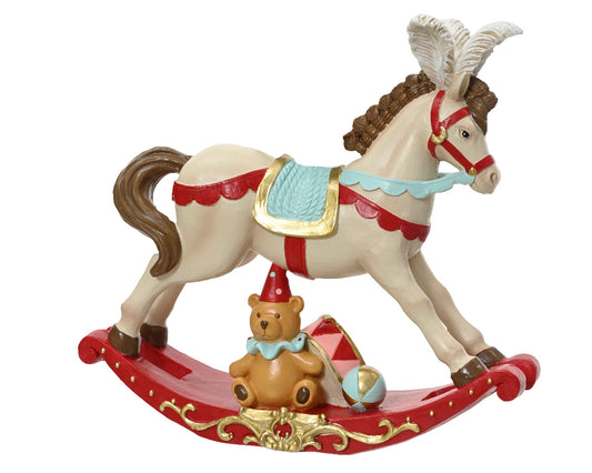 Horse With Teddy