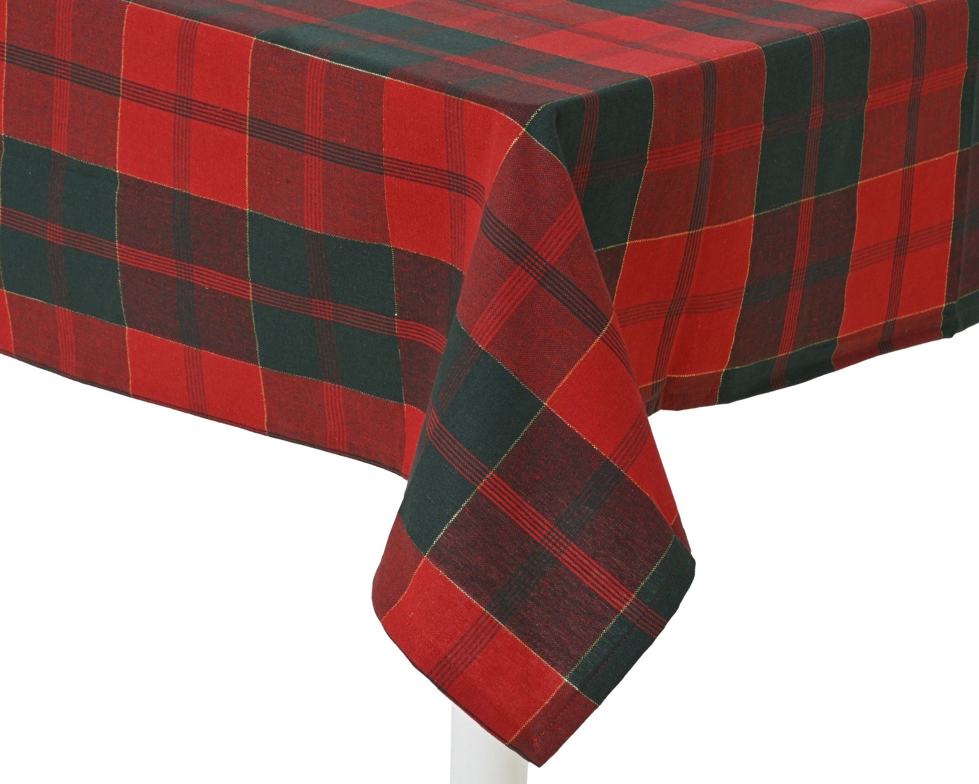 Cotton Rectangular Check Tablecloth & Table Runner Party Perfetto