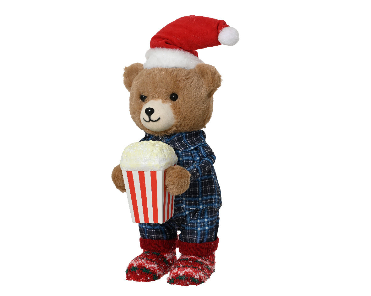 Bear With Popcorn