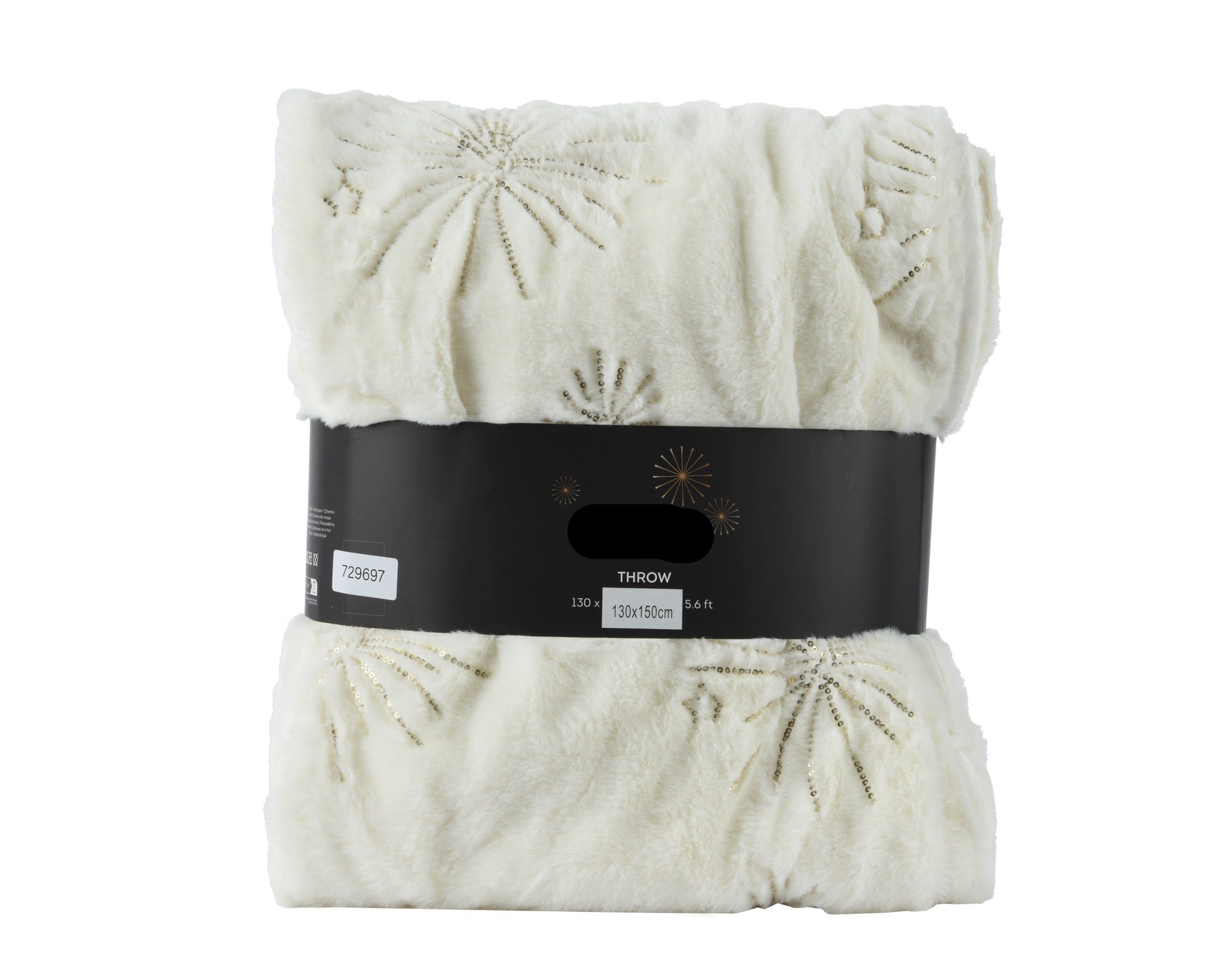 Glitter Throw  1.3Mtr 2 Color Opt. Party Perfetto