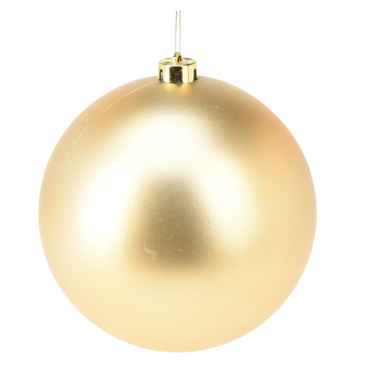 Champagne Gold Xmas Bauble (L) PartyPerfetto