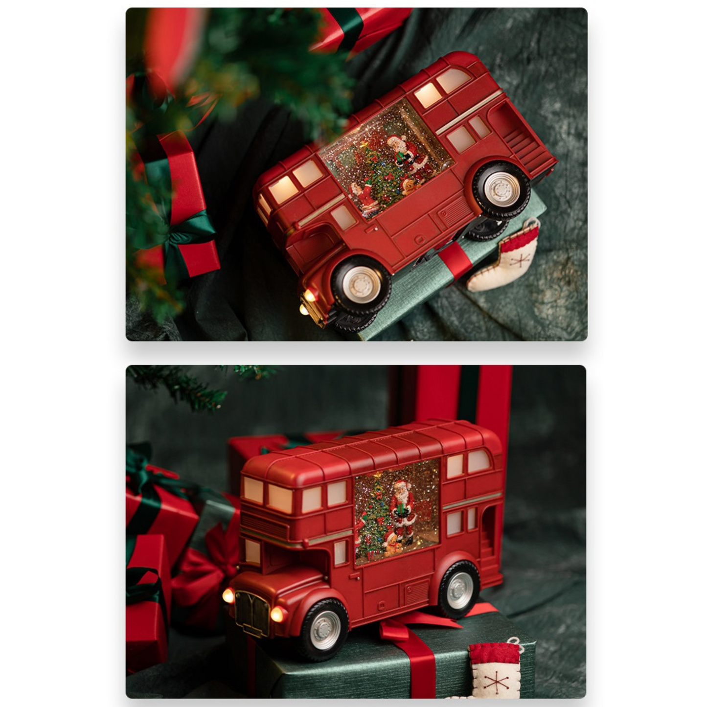 Bus Snow Globe PartyPerfetto