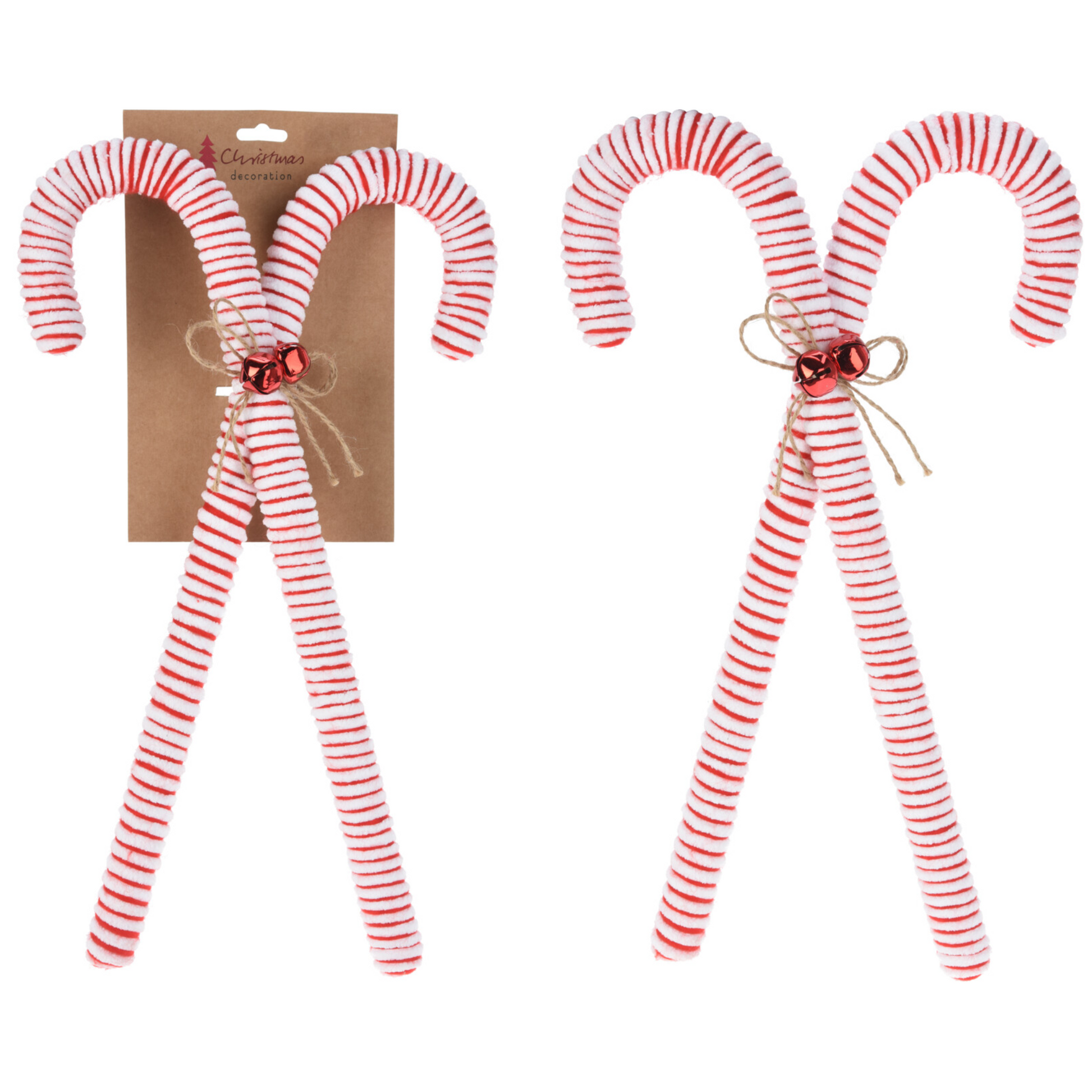 Hanging Christmas Candy Cane (52 cm) PartyPerfetto