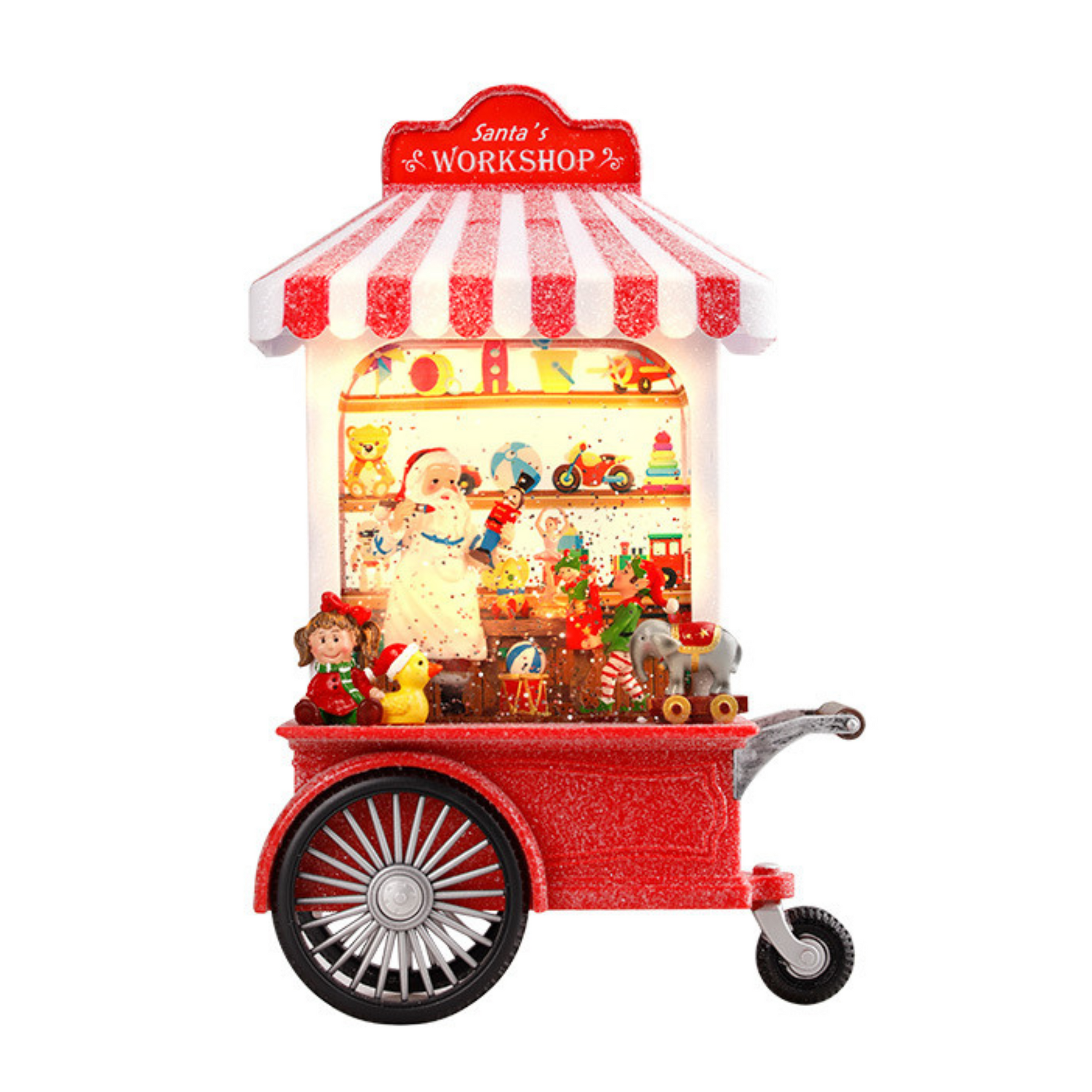 Cart Snow Globe PartyPerfetto