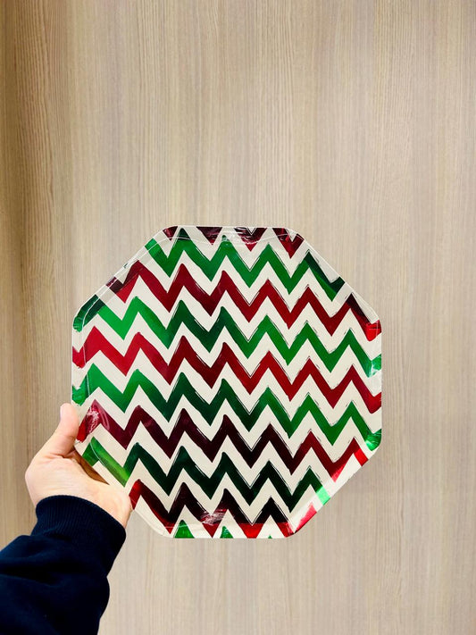 Christmas Dessert Plates (Pack Of 8) PartyPerfetto