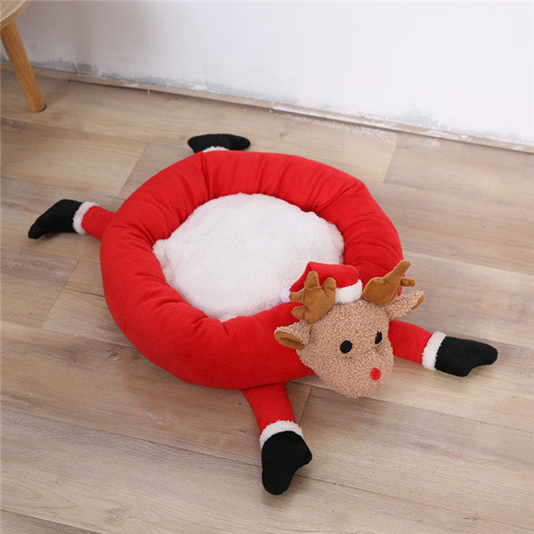 Reindeer Pet Bed PartyPerfetto