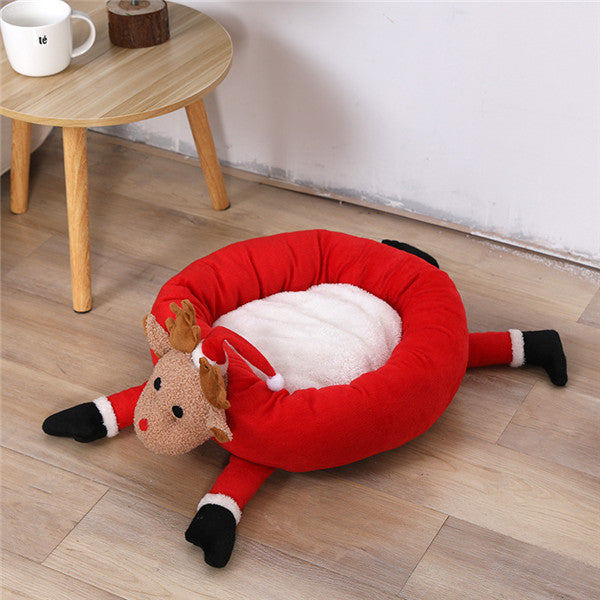 Reindeer Pet Bed PartyPerfetto