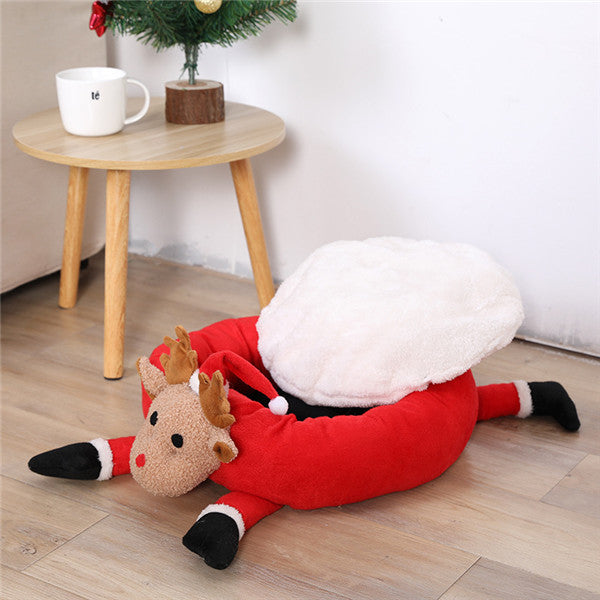 Reindeer Pet Bed PartyPerfetto