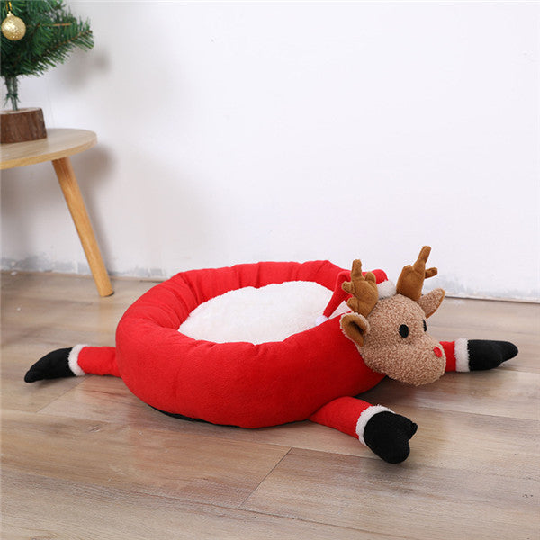 Reindeer Pet Bed PartyPerfetto