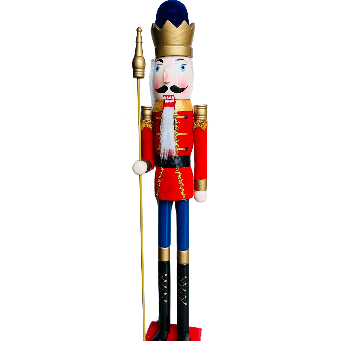 Red & Blue Giant Nutcracker PartyPerfetto