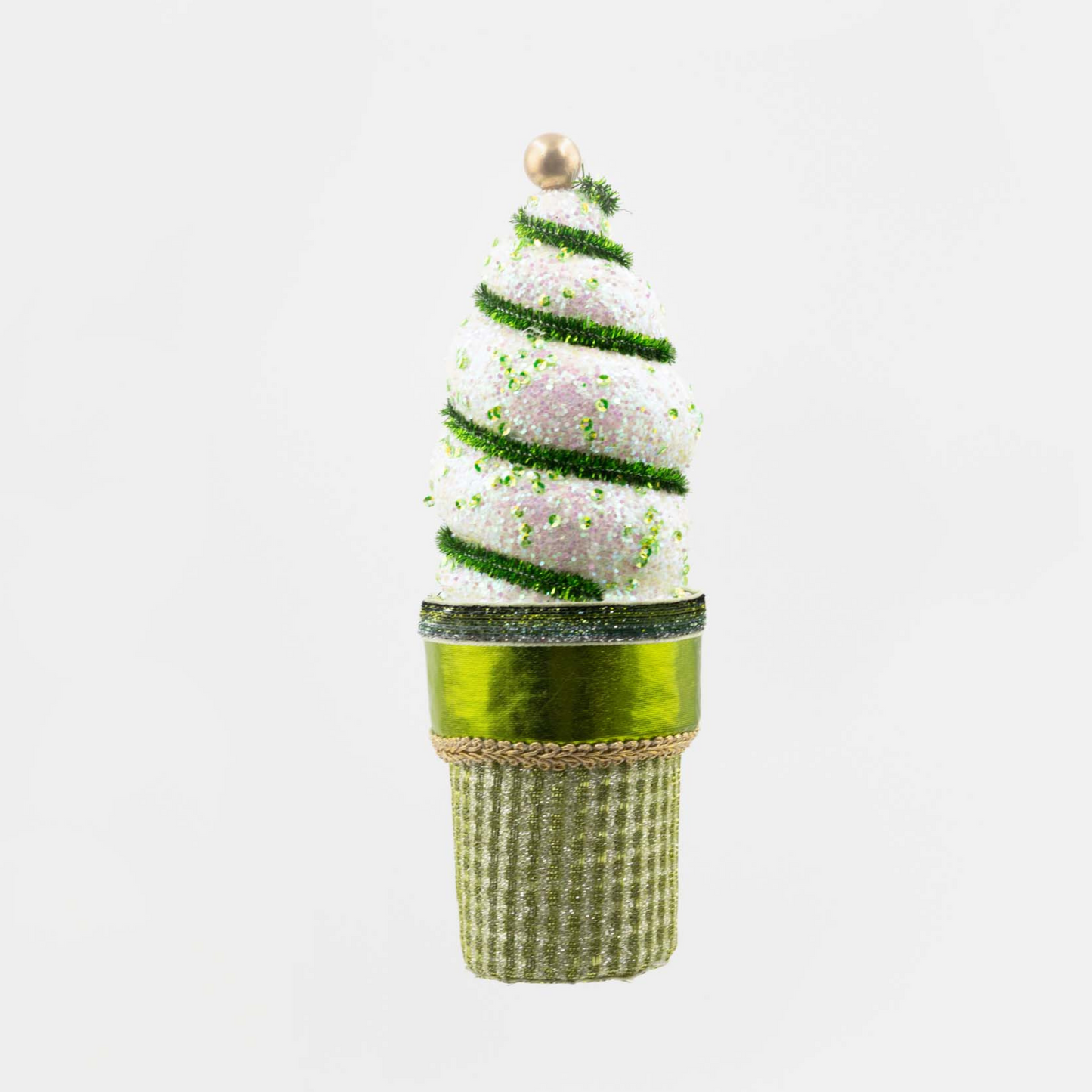 Green Hanging Cone Ice Cream PartyPerfetto