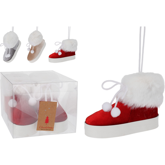 Hanging Christmas Shoes (Pair of 1) PartyPerfetto