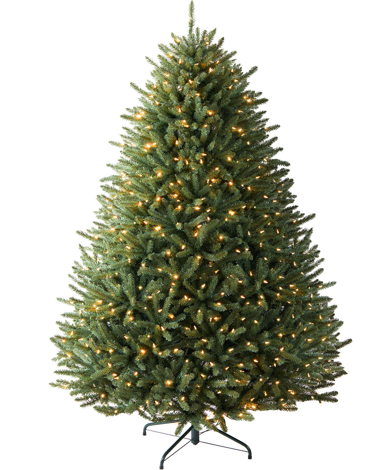 Pre Lit PVC  Green Bule Tree (7ft) PartyPerfetto
