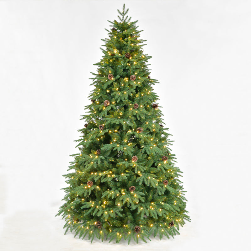PE+PVC Mixed Tree With Pinecone PartyPerfetto