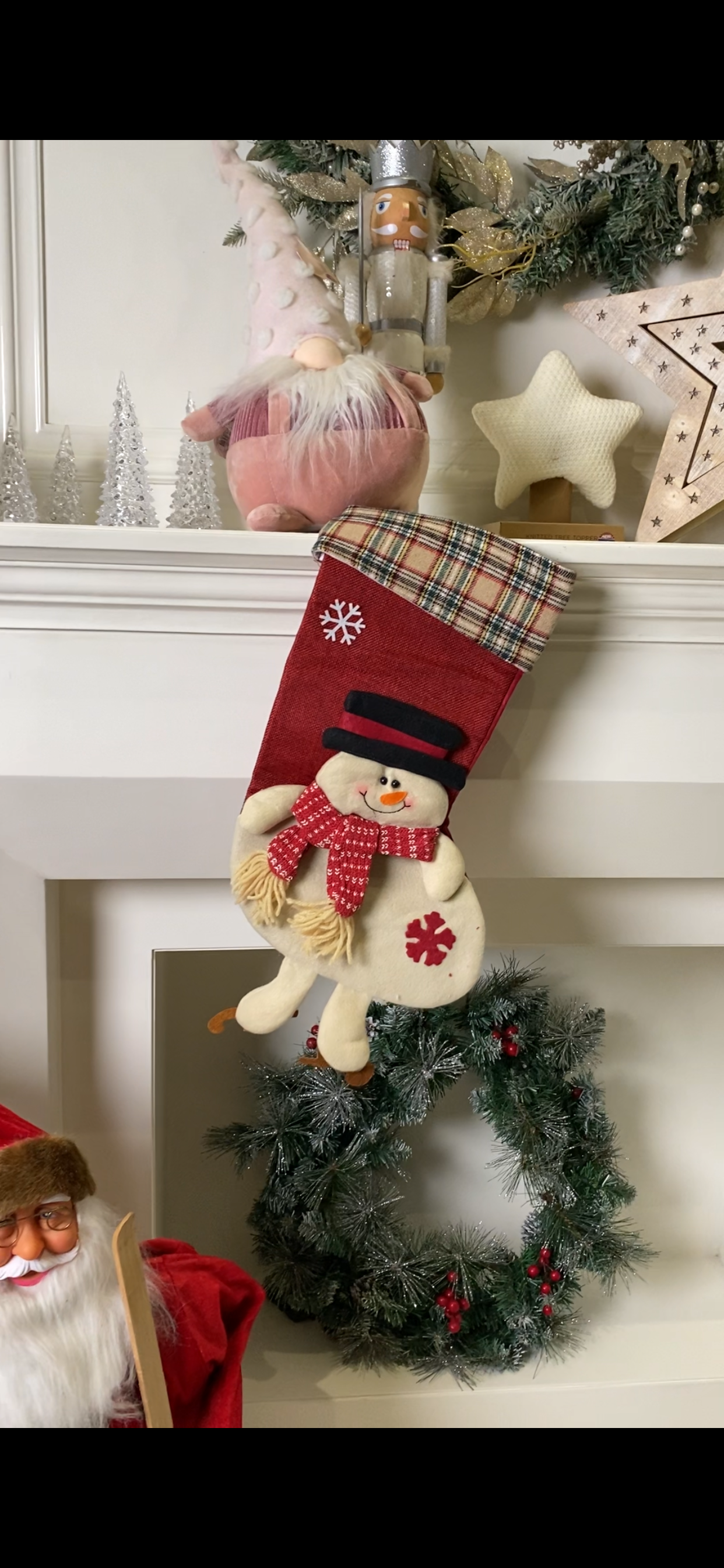 Snowman stocking PartyPerfetto