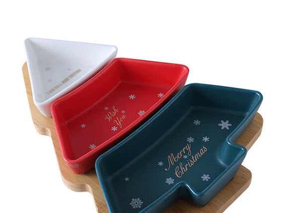 Christmas Tree Plate PartyPerfetto
