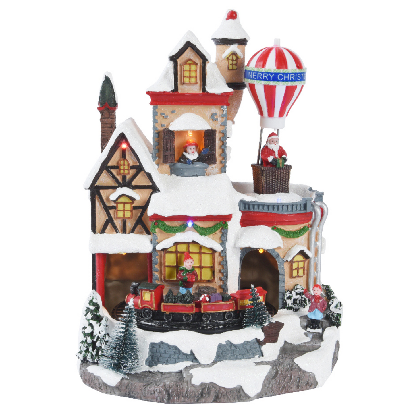 LED Polyresin Indoor Scenery PartyPerfetto