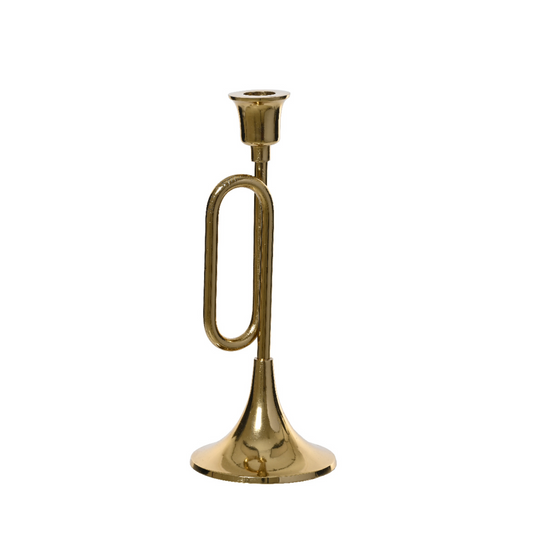 Golden Candle Holder