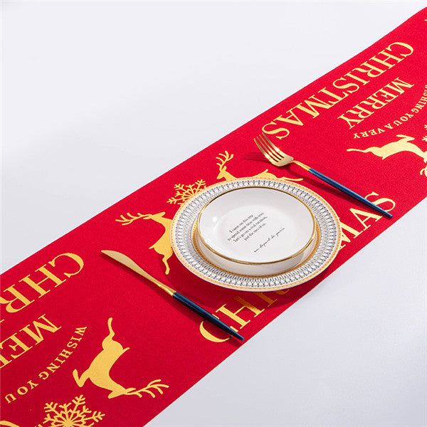 Merry Christmas Table Runner PartyPerfetto
