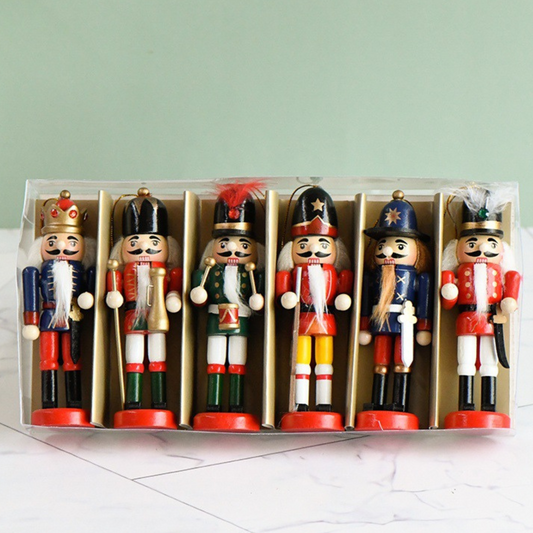 Nutcracker Ornament (Pack of 6) PartyPerfetto