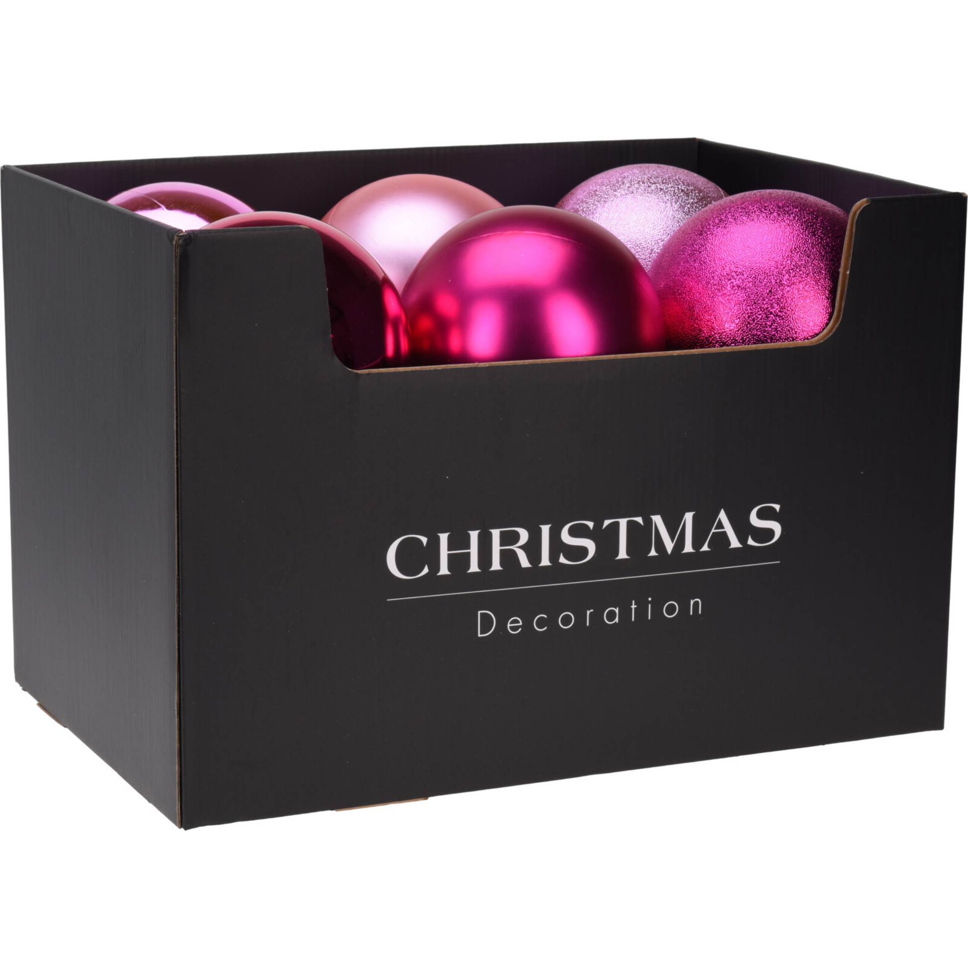 Mixed Pink Xmas Bauble (S) PartyPerfetto