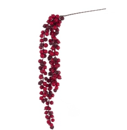 Hanging Berry Cluster 94cm Party Perfetto