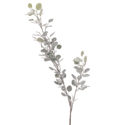 Snowy Eucalyptus Spray 119cm Party Perfetto
