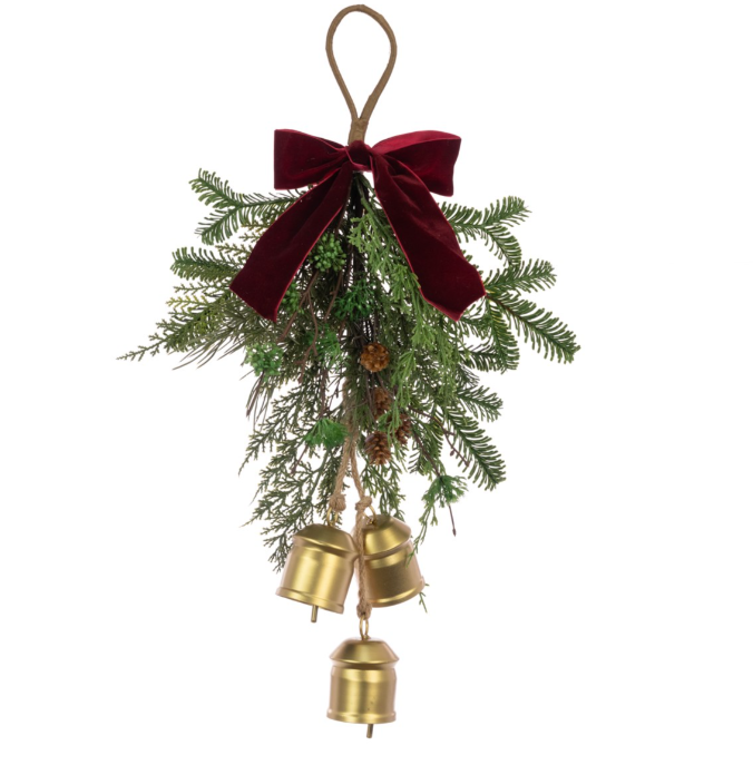 Belmesthorpe Hanger Bow & Bells 60Cm Party Perfetto