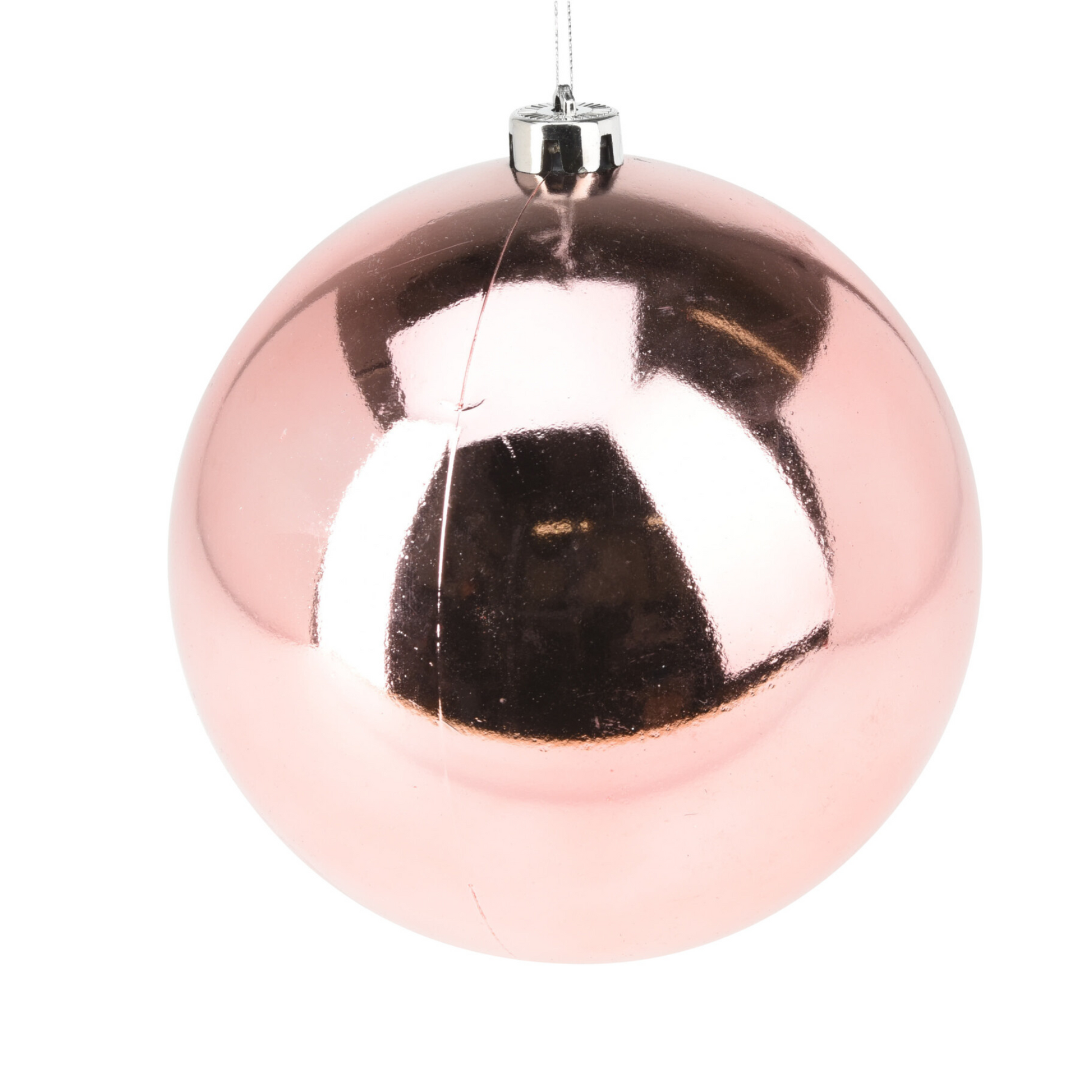 Silvery - Pink Xmas Bauble (S) PartyPerfetto